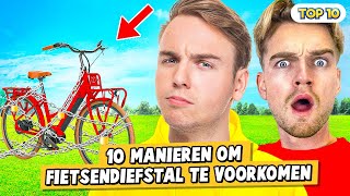 10 MANIEREN OM FIETSENDIEFSTAL TE VOORKOMEN [upl. by Arnold]