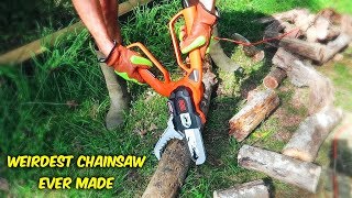 Weirdest Chainsaw Ever Made [upl. by Ireva973]