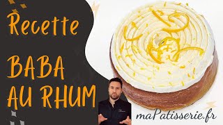 Recette du Baba au Rhum 🍹 facile en 5 étapes [upl. by Norehs625]