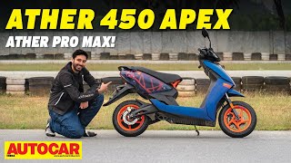 2024 Ather 450 Apex review  Its peak Ather  autocarindia1 [upl. by Ambrosi]