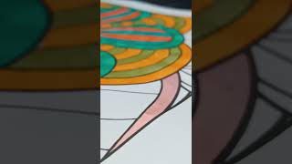 MANDALA ZEN asmr coloreando coloringbook satisfying sleep closeup PART 3 [upl. by Ardnalahs395]