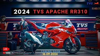 LIVE 🔴 Launching of The New TVS Apache RR310  PureRacecraft [upl. by Gray]