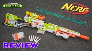 REVIEW Nerf Modulus Longstrike  LONGSTRIKE REBORN [upl. by Kramer]