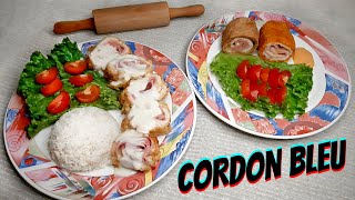 COMO PREPARAR EL CORDON BLEU 😋 FACIL Y RAPIDO [upl. by Ilek]