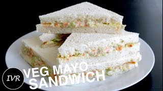 Mayonnaise Sandwich Recipe  Veg Mayo Sandwich  Easy amp Quick Mayo Sandwich  Sandwich Recipe [upl. by Elokyn]