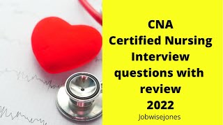 Mastering the CNA Interview Top Tips and Review cna cnainterview [upl. by Tsai]