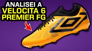 DIFERENTE da Velocita 6 TF 😱  Analisei a chuteira campo Umbro Velocita 6 Premier FG [upl. by Ahsuoj]