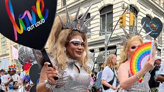 NYC LIVE  2024 NYC Pride Parade [upl. by Wixted342]