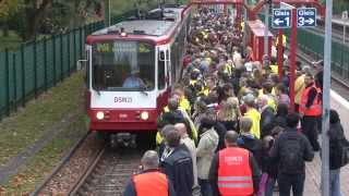 BVBHeimspiel So kommen die Fans ins Stadion [upl. by Ahcilef]