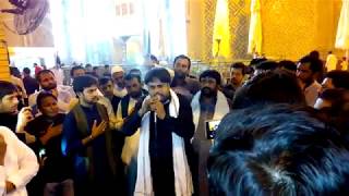 Live in Najaf  HarameMOLA ALI as  Noha Khuwan Qurban Jafri [upl. by Esimaj]