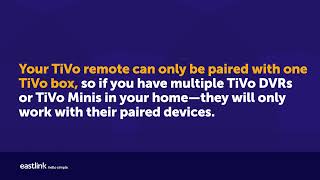 How to Use Your Eastlink TiVo Voice Remote [upl. by Redman]