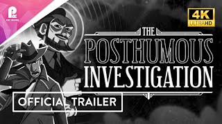 The Posthumous Investigation  Official Trailer  Game Devs of Color Expo 2024  4K HDR [upl. by Rotsen]