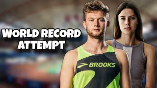 Josh Kerr amp Yaroslava Mahuchikh at 2024 Millrose Games  Track And Field [upl. by Nanaj]