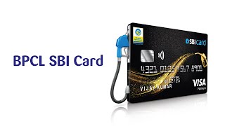 BPCL SBI Card  Credit Card Benefits amp Rewards  SBI Fuel Card [upl. by Nnylkoorb353]