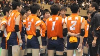 春高ﾊﾞﾚｰ 下北沢成徳 東京 vs 誠英 山口 女子決勝 2013113 [upl. by Goddord618]