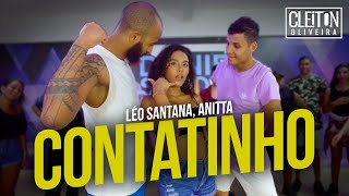 Contatinho  Léo Santana e Anitta COREOGRAFIA Cleiton Oliveira  IG CLEITONRIOSWAG [upl. by Yeslrahc]