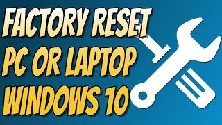 How To Factory Reset Windows 10 In CMD  Factory Reset Any PC amp Laptop [upl. by Alamak]