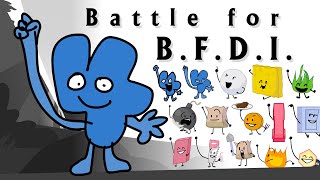 Battle for BFDI  Season 4a All Episodes [upl. by Favin]