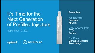 Changes are Coming to Prefilled Injectable Drug Delivery Systems [upl. by Onimixam]