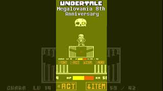 Undertale Megalovania 8th Anniversary No heal by BradtheBrad undertale undertaleau sans [upl. by Cindra]