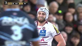 Bordeaux Begles vs Bayonne  202324 France Top 14  Full match Rugby [upl. by Adiuqal136]