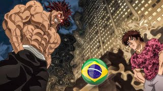 BAKI HANMA VS YUJIRO HANMA luta completa BAKI HANMA 2 temporada dublado PTBR 🇧🇷 [upl. by Alel]