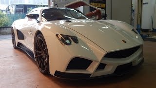 Exclusive Inside the MAZZANTI Automobili Factory Tour and Evantra sound HD [upl. by Airlie]