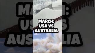 March weather Australia vs USA [upl. by Niawtna]