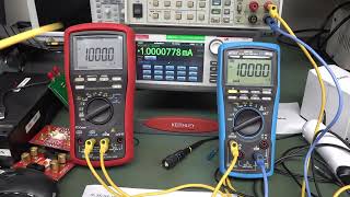 Brymen BM786 vs BM869 DC Current [upl. by Jessie807]