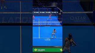 WHAT ARE THOSE SAVES 😱😱 Padel Highlights bestofpadel [upl. by Raney774]