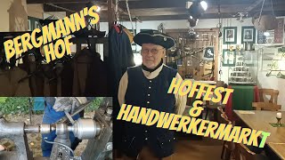 Hoffest und Handwerkermarkt am 16092023 auf Bergmanns Hof in Waldheim [upl. by Josiah792]