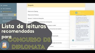 Quando começar um cursinho preparatório para diplomata [upl. by Okemak477]