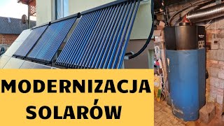 Modernizacja Solarów Kolektorów Słonecznych Bufor Hybrydowy 900l Zmiana na Lepsze [upl. by Anigroeg758]