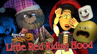 Annoying Orange  Storytime 18 The Little Red Riding Hood [upl. by Ametaf516]