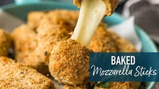 Baked Mozzarella Sticks [upl. by Kirven]