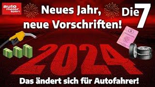 Neues für Autofahrer 2024  auto motor und sport [upl. by Kaleena]