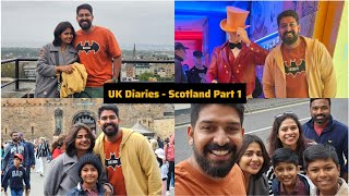 Europe Diaries Day 5  Scotland  Part 1 amruthaabishek vlog [upl. by Berneta]