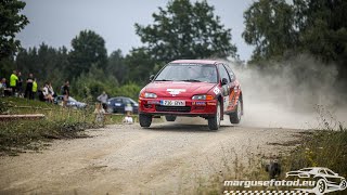 Saaremaa Kihelkonna Rahvaralli 2024 SMihkels IAal Honda Civic [upl. by Siegfried]