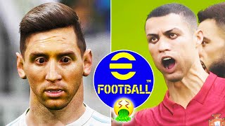 eFootball 2022 PES Is A CATASTROPHE Ronaldo And Messis Faces Are Mockery 😡 FIFA 22 Won [upl. by Aibat556]