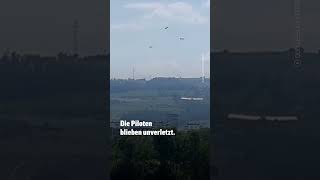 Hier touchieren sich die PatrouilleSuisseFlieger  Blick [upl. by Aliehs]