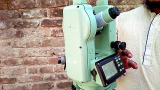 how to set up theodolite bangla  theodolite Kolida Total Station  ডিজিটাল সার্ভে কাজ বাংলায়। [upl. by Magdala980]