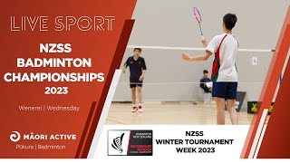 Pinehurst vs St Patricks  NZSS Badminton Championships [upl. by Roderick]