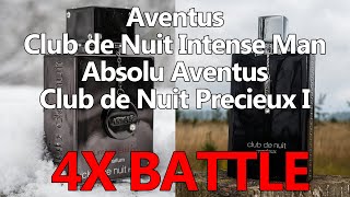 4 Way Battle Originals vs the Clones Absolu Aventus vs Club de Nuit Precieux I [upl. by Masterson]