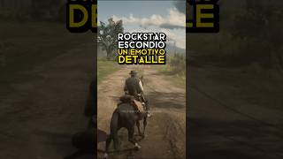 ¿Viste este EMOTIVO DETALLE de Red Dead Redemption 2 😢🌹 reddeadredemption2 easteregg gaming [upl. by Aihsein835]