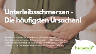 Unterleibsschmerzen  Die häufigsten Ursachen [upl. by Thurnau]