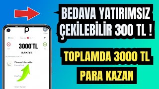 Kayıt ol Toplam 3000 TL  Bedava Çekilebilir Para  Yatırımsız Bedava Para Kazan [upl. by Lennaj]