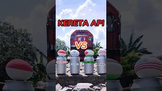 ISRAEL VS PALESTINA VS INDONESIA VS AMERIKA VERSI KERETA API shorts keretaapi viralvideo [upl. by Bachman296]