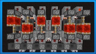 Minecraft Tech Compact 871 Million Year Redstone Clock  Tutorial [upl. by Cassandra817]