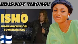 ISMO LEIKOLA  Pharmaceutical Commercials Finnish Comedian REACTION [upl. by Teryl]