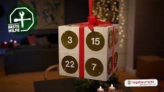 Adventskalender selber bauen  DIY Anleitung quotAdventskalenderWürfelquot [upl. by Kirkwood]